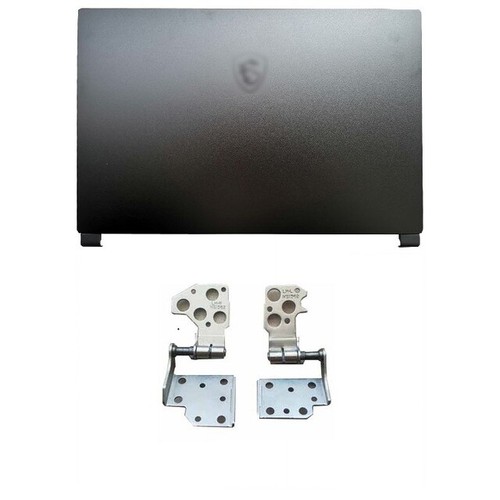 New for MSI Stealth 15M MS-1562 1563 Dark Blue Top Lid LCD Back Cover+Hinge (LR) - 第 1/3 張圖片
