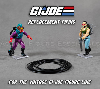 GI Joe Schlauch Ersatz 1m Vintage 3,75 Figuren Reparatur Rohr Schlauch