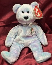 Ty Beanie Baby ISSY Four Seasons Tokyo Bear Vintage 2001 NewWithTagsInProtector