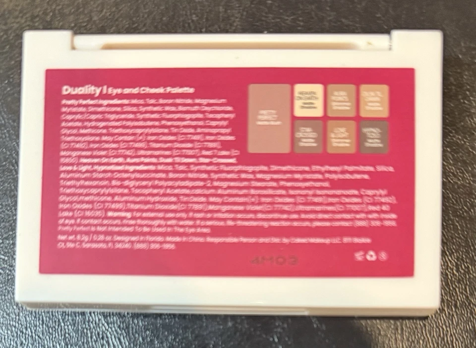 Half Caked Duality 1 Eye and Cheek Palette Eyeshadow & Blush 8.2g/0.28 oz  A0197 - Image 4 of 4