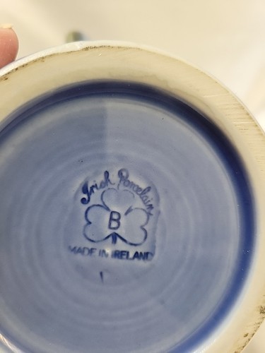 Vintage Wade Irish Porcelain 6” Coffee Mug Tankard & Shamrock Care Bear, TY 2000 - Picture 4 of 24