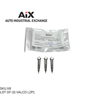 #ad Lot of 3 Valco LZP1 Stainless Steel Long Plug 1 16 High Pressure 7500 PSI $29.99