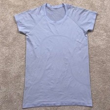 Lululemon Swiftly Tech Short-Sleeve Shirt in Serene Blue Size 8