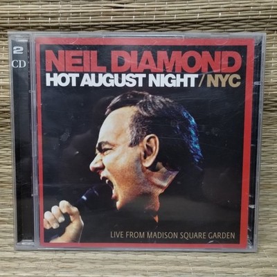Neil Diamond - Hot August Night / NYC (CD, 2010, 2-CD Set) Recorded Live