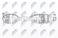Nty Antriebswelle NPW-BM-181 FüR Bmw I3 I01 Electric Range Extender