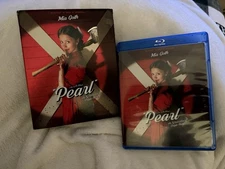 Pearl (Blu-ray, 2022) A24 with Slipcover No Digital Ships Fast & Secure