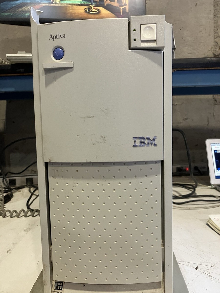 【極美品】IBM Aptiva D1J 2156デスクトップパソコン本体 レトロ 日本IBM、自社製CPUを搭載した個人向け低価格モデルほか