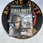 Call of Duty: Finest Hour w/manual - Black Label (Playstation 2/PS 2; 2004)