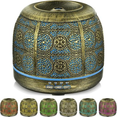 Aroma Diffuser, 500 ml Metal Aromatherapy Room Fragrance Diffuser, Essential ...