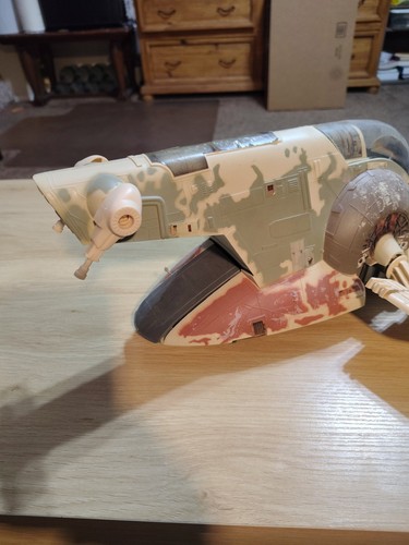 Slave 1 Ship & Boba Fett Figure 1996 Star Wars POTF  - Picture 8 of 18