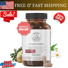 Happy Mammoth Hormone Harmony Natural Hormonal Support for Women 72 Capsules