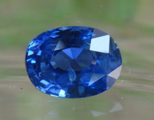 4.10ct ceylon natural blue sapphire oval gemstone