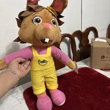 Brand New 2024 Chuck E. Cheese Bella Plush Large 24” Smoke & Pet Free Office