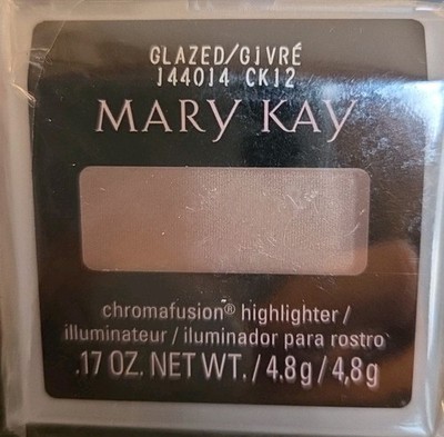 Mary Kay Chromafusion Highlighter GLAZED #144014 Full Size New 3 Available 