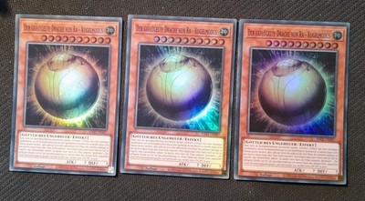 3x Ra Kugelmodus Super Rare Holo Deutsch     Sphere Mode Playset 