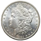1884-O $1 Morgan Silver Dollar Uncirculated - RAW - Great Luster
