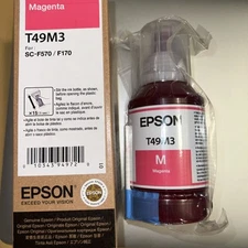 EPSON T49M3 EXPIRED MAGENTA Sublimation ink For SC-F570 ~ F170 ~ 140ml