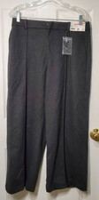 UNIQLO Women’s Jersey Wide Pants Black Size PL – Alterations Tag – New with Tags