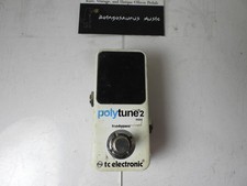TC Electronics Polytune 2 Mini Polyphonic Tuner Pedal Free USA Shipping