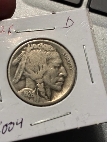 1926 - D - Buffalo Nickel - Very Good -  $1.99 Shipping