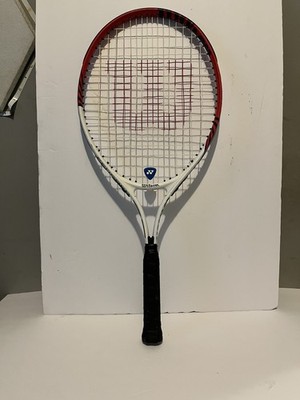 Wilson Roger Federer 25'' Tennis Racquet, Grip Size 3 7/8'', Junior Youth Used