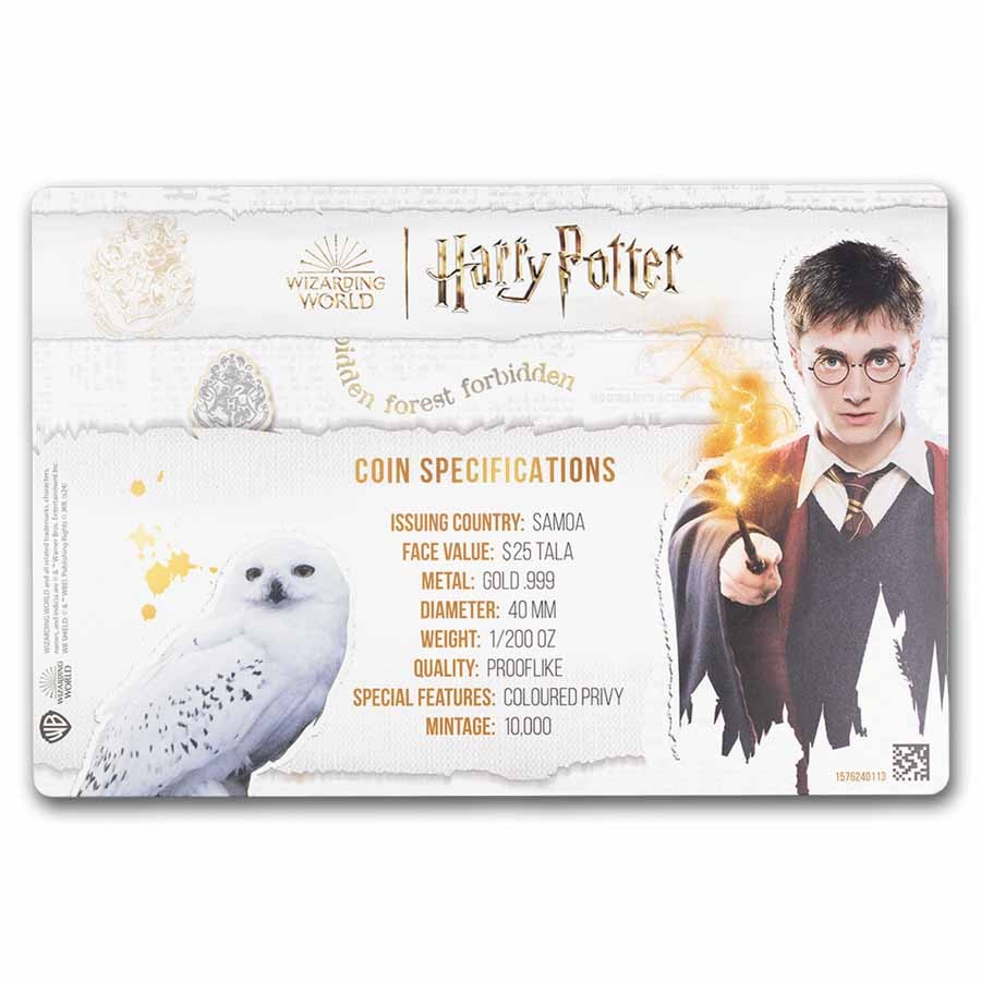 2024年 ニウエ ハリー・ポッター トレーディングコイン ロン・ウィーズリー ニュージーランド造幣局 #191 エメラルド  NZ6619594424355