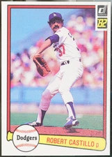 1982 Donruss Baseball Robert Castillo #236 EX
