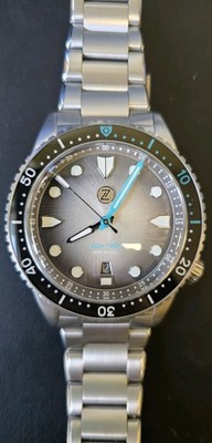 Zelos Great White Titanium 43mm Artic Automatic Watch