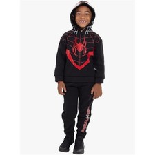 Marvel Spider-Man Avengers Fleece Cosplay Pullover Hoodie and Jogger set 