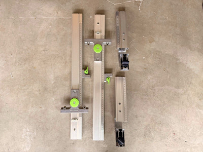 Festool FS-PA 495717 Parallel Guides with FS-PA-VL 495718 Guide Extensions