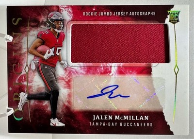 2024 Panini Origins - Rookie Jumbo Jersey Autographs Jalen McMillan #RJA-JML...