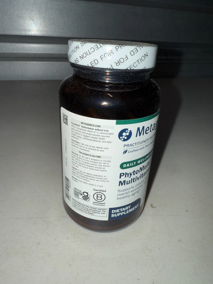 Multivitamínico Metagenics PhytoMulti - 20+ vitaminas y minerales esenciales 120ct Foto 2 de 4