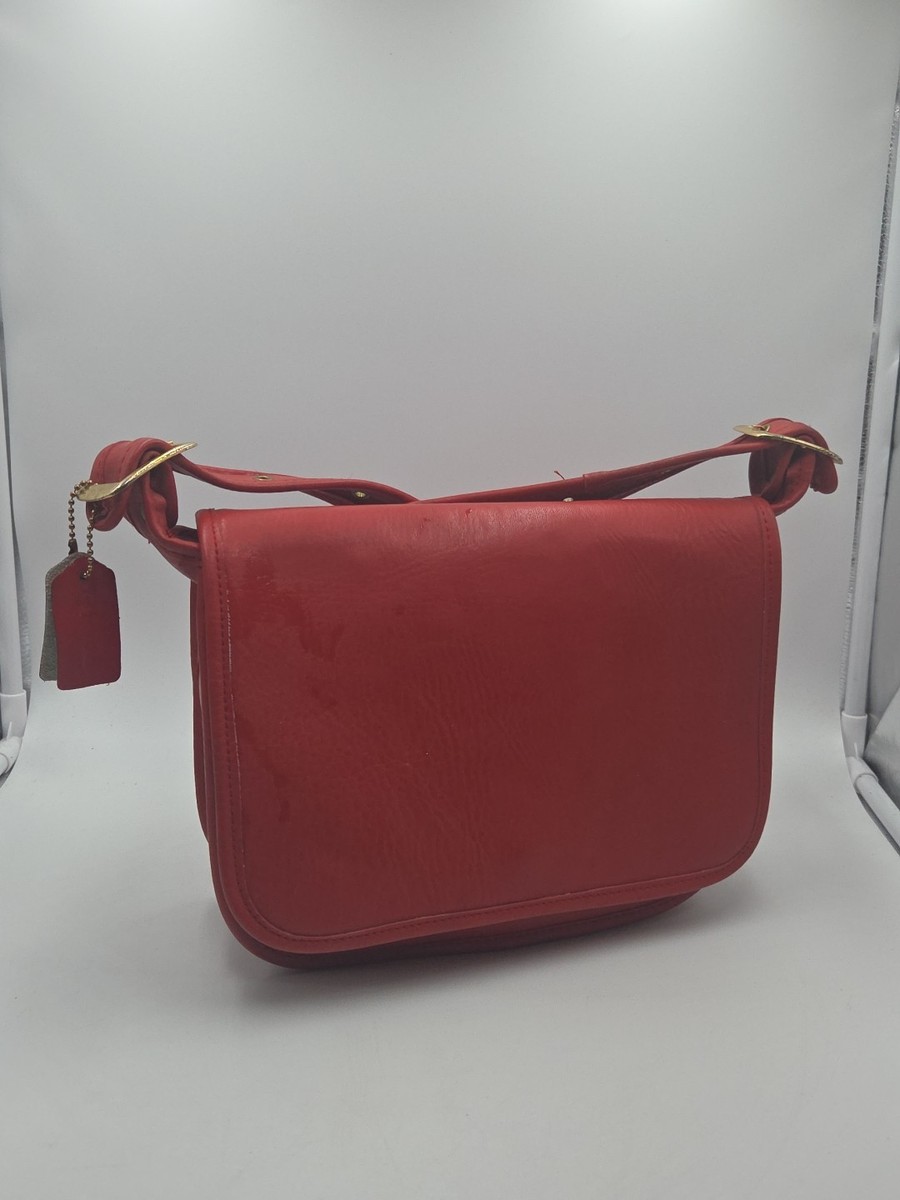 バッグ 4150 vintage coach old flap red 4150 Vintage Coach Old Flap Red | eBay