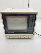 Vintage 1987 Spartus 5 Inch VHF/UHF Model 0300 Turns On  Volume Works 