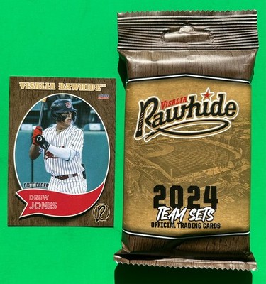 DRUW JONES RC (1/500)   2024 Visalia Rawhide SEALED Team Set   1st Round Pick!