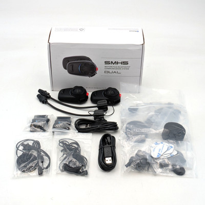 SENA SMH5 Motorcycle Bluetooth Communication System | Dual | Black