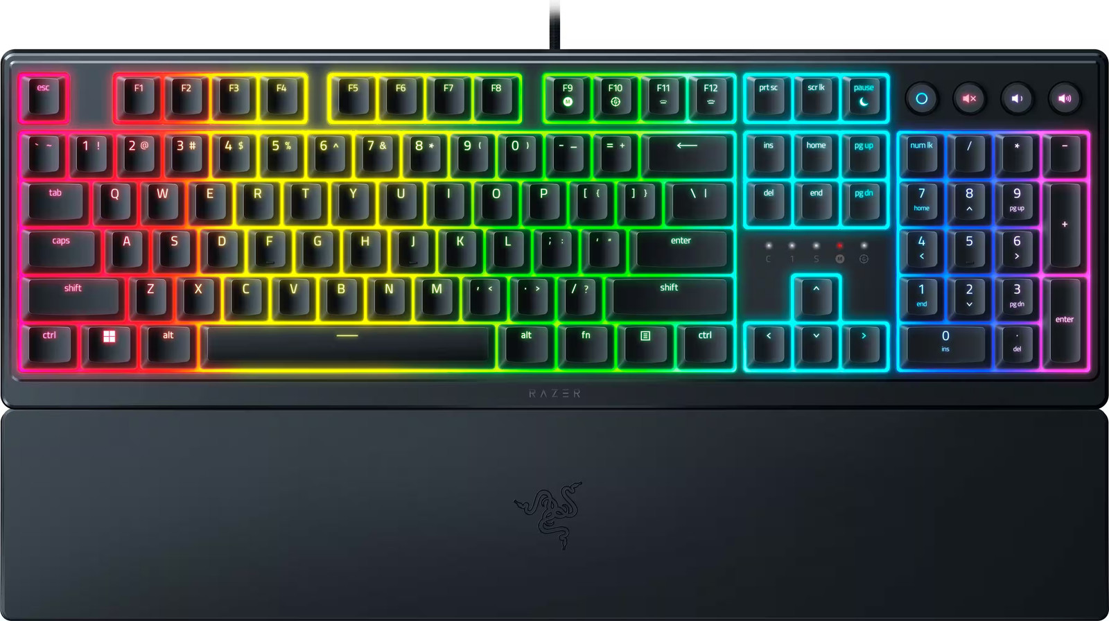 Razer - Ornata V3 Full-Size Wired Mecha-Membrane Gaming Keyb