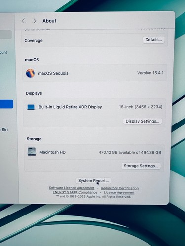 16-Inch Apple MacBook Pro M4 Pro 14-Core CPU 20-Core GPU 24GB, 512GB SSD, Silver - Afbeelding 20 van 24