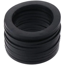 10 Pack 3 inch Camlock Fitting Gasket, Cam Lock Hose Seal, Rubber Washer, F
