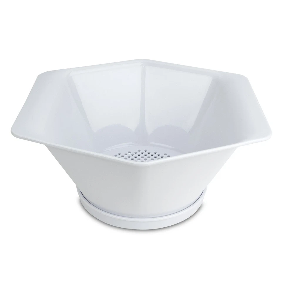 Prep Solutions by Progressive 1.5Qt/3Qt Drip and Catch Colanders - Set Of 2 - Image 2 of 4