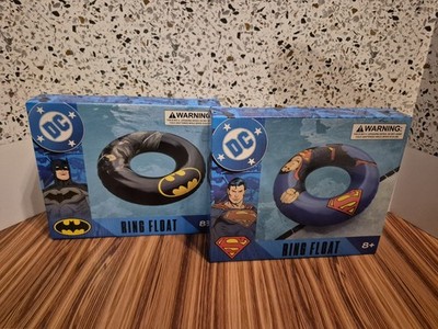 DC Ring Float Batman & Superman 40-Inch Inflatable Swimming Tube