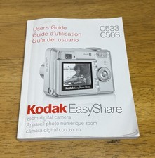 Kodak EasyShare C533 C503 User  s Guide Manuel ONLY