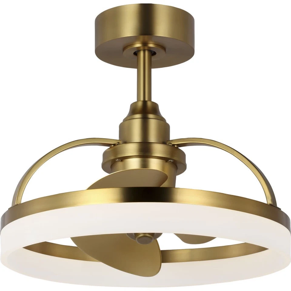 Progress Lighting P250115-30 Shear 20" 3 Blade Indoor LED Ceiling - Bronze - Image 4 of 4