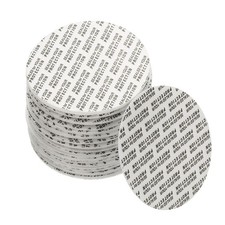 110Pack Foam Lid Liner, 56mm/2.2" PS Foam Resistant Tamper Pressure