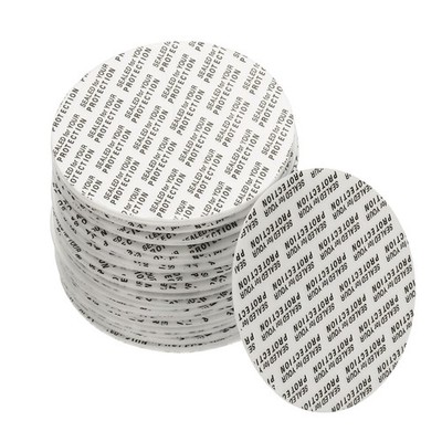 110Pack Foam Lid Liner, 56mm/2.2'' PS Foam Resistant Tamper Pressure