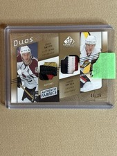2008-09 Upper Deck SP Game Used Ryan Smyth Jason Spezza Dual Patch /25