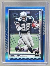 Emmitt Smith 2025 Panini Donruss Optic #5 Aqua Prizm /349