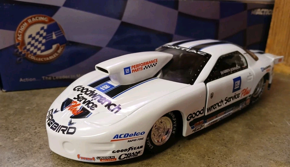 (RARE) 1/24 Warren Johnson Goodwrench Service Firebird Pro Stock MIB - Image 3 of 4