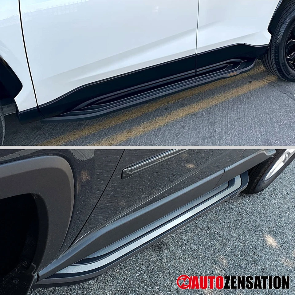 Fit 2019-2025 Toyota RAV4 Aluminum Side Step Nerf Bars Running Boards Pedal 2PC - Imagem 4 de 4
