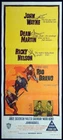 RIO BRAVO Original Daybill Movie Poster John Wayne Dean Martin Ricky Nelson